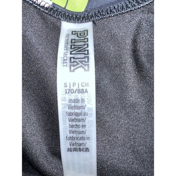 Victoria's Secret PINK Triangle Cut Floral One-Piece Swimsuit Sz S - Picture 13 of 16